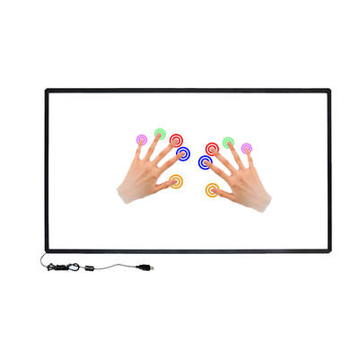Antilight 70inchの赤外線タッチ画面はプロダクトを広告するためのキットの上にあった
