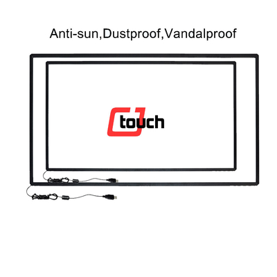 58&quot;防水IRフレームのタッチ画面LCDの電圧5VのためのIRのタッチ画面