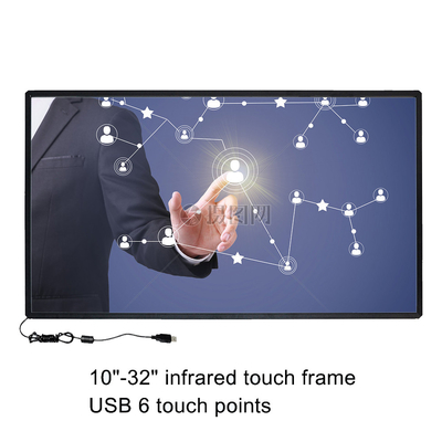 48&quot; Multitouch IRセンサーのタッチ画面、10 Touchpoints IRの接触表示
