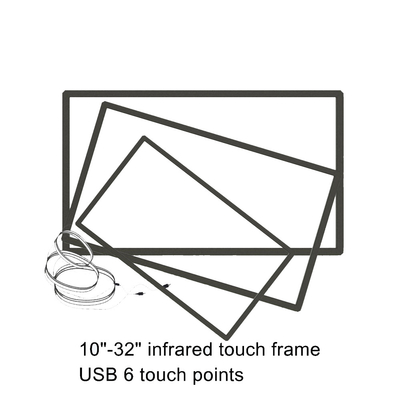 相互Whiteboard IRのタッチ画面のモニター、46&quot;赤外線フレームのタッチ画面