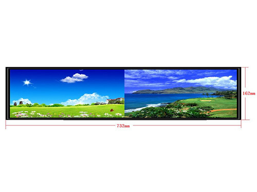 1920X380決断によって伸ばされる棒Lcdは広告のための19.1インチを表示する